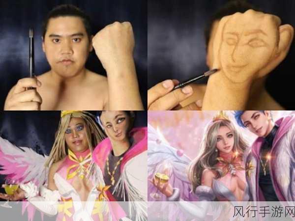 泰国COSPLAY创意引爆手游市场，喵星人恐怖抱脸虫成新宠