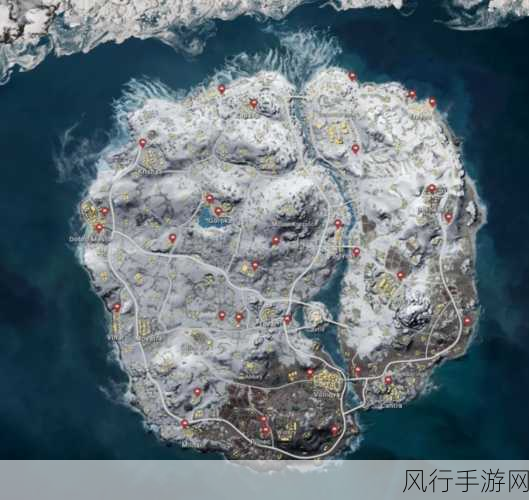 绝地求生雪地图，解锁未知游戏彩蛋的财富密码