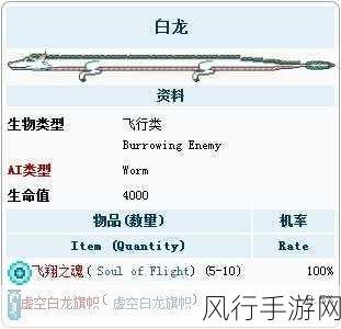 泰拉瑞亚小白龙坐骑获取攻略，解锁财富与冒险的新篇章