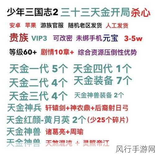 少年三国志22023最强阵容揭秘，策略与财力的双重较量