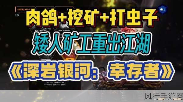 深岩银河，幸存者全方位攻略指南，助你称霸地底世界