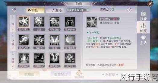 完美世界手游法师升仙入魔深度解析，策略与收益并重的选择