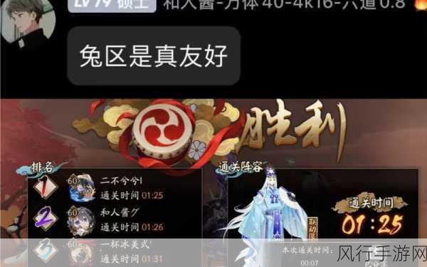 阴阳师河童竞速副本速通攻略，阵容搭配与财经数据揭秘