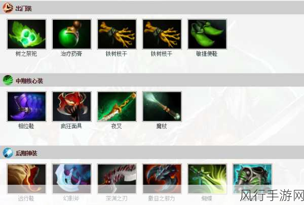 Dota2深渊领主，出装策略与财经数据透视