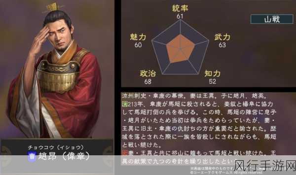 三国志14，顶级武将的财富密码与策略布局