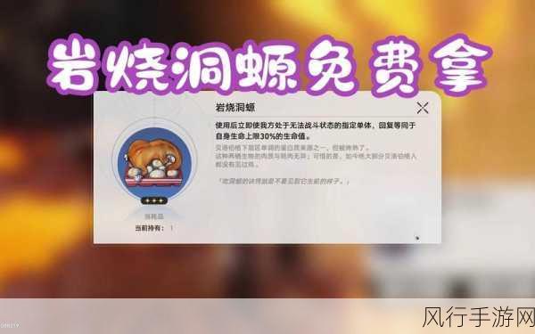 崩坏，星穹铁道岩烧洞螈配方揭秘，市场与玩家双赢的奥秘