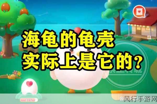 探索海龟龟壳的奥秘——蚂蚁庄园今日答案解析