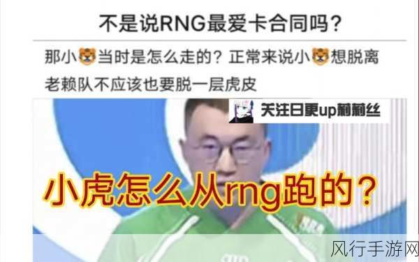 小虎的 RNG 征程起点，一段传奇的开启