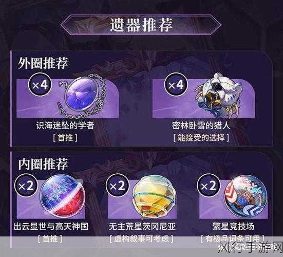 崩坏，星穹铁道希儿遗器搭配策略解析