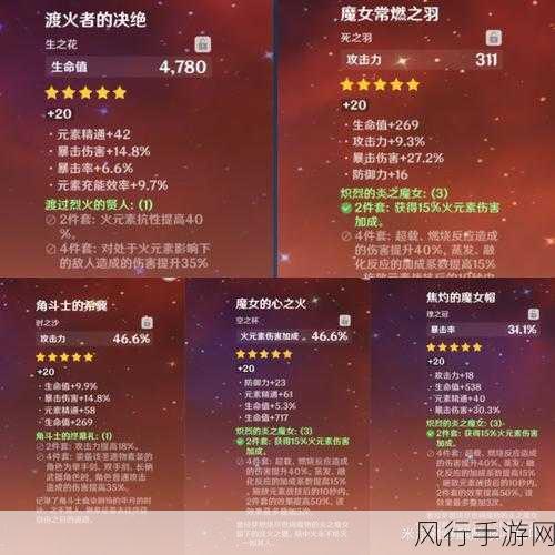 原神烟绯四星武器选择，证誓之明瞳VS祭礼残章