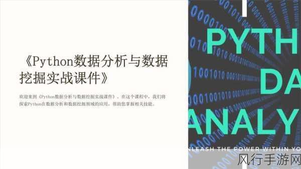 探索 Python 数据挖掘的魅力与实用性