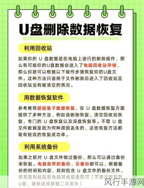 飚王 U 盘数据恢复的那些事儿