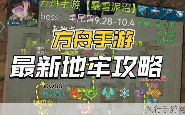 方舟生存进化手游，地牢超声室高效攻略的财务与策略解析