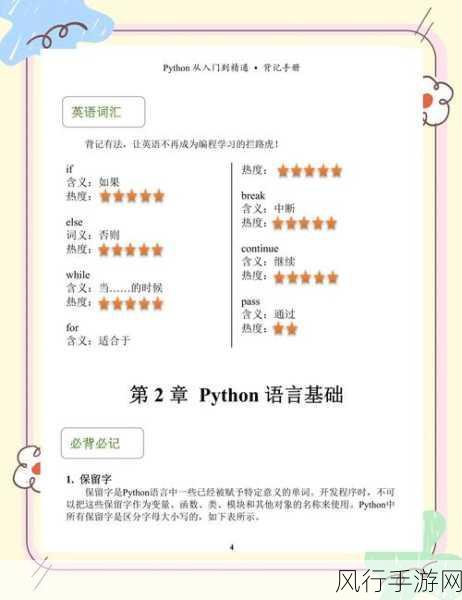 掌握 Python 字典操作，提升编程效率的秘籍