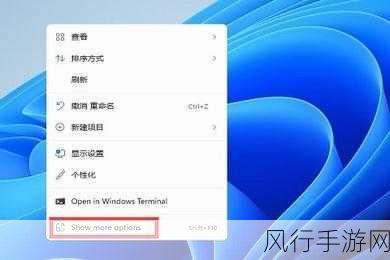 轻松解决 Win11 右键菜单变回去的难题