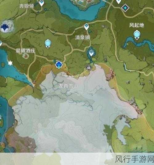 原神雪山地图解锁攻略，探索冰雪世界的财富密码