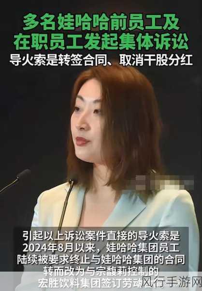 宗馥莉掌舵娃哈哈，手游财经视角下的新篇章