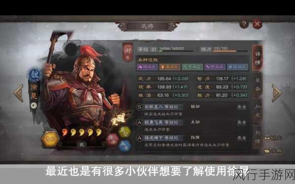 三国志战略版，典韦武将搭配策略与财经分析