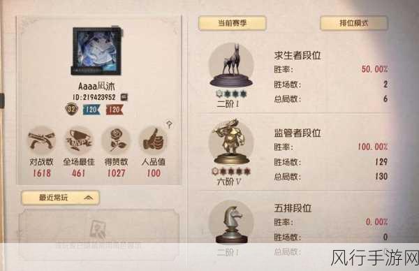 第五人格疯眼深度攻略，解锁控场屠夫新境界