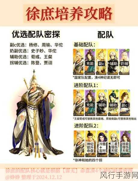 三国志战棋版徐庶，实力与阵容搭配的深度剖析