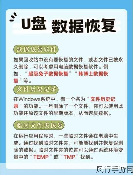 U盘格式化数据恢复秘籍