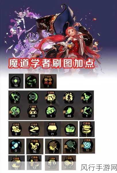 DNF100级男魔法师技能加点策略，解锁全职业刷图新境界