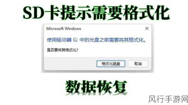 遭遇 SD 卡格式化，数据恢复有妙招
