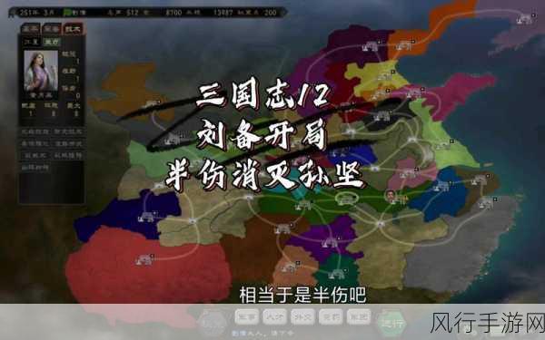 三国志12武将登场城市揭秘，手游市场新风向