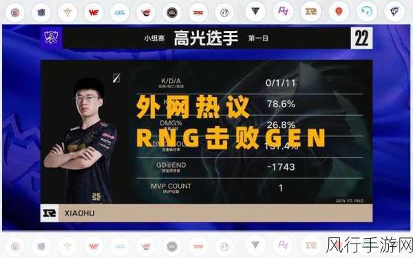 RNG战胜GEN-RNG战胜GEN，展现无敌风采！🔥🏆