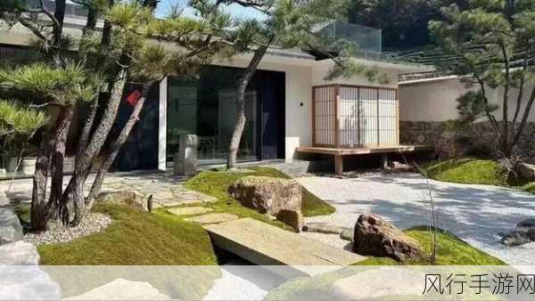 对马之魂原画惊艳亮相,绝美水中庭院驱动市场新热潮