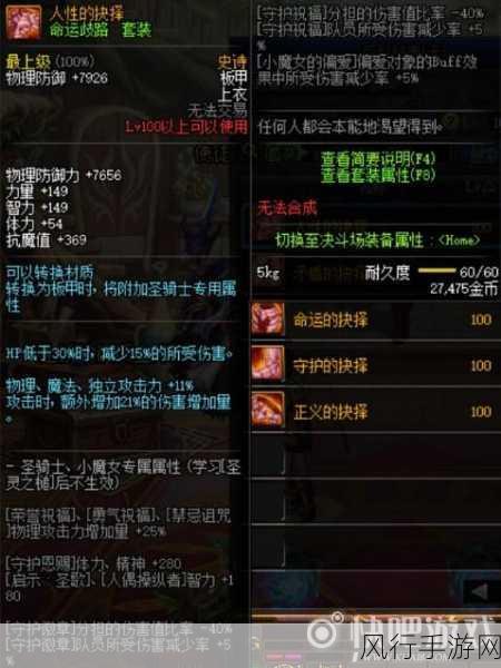 DNF 召唤的神话武器抉择，探索最佳之选