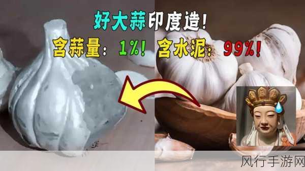 印度大蒜水泥造假风波,手游市场潜在影响与财经透视