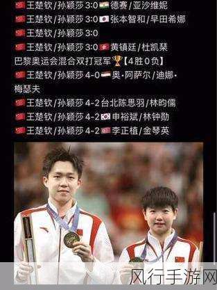 孙颖莎为什么会在比赛后亲吻王楚钦?-孙颖莎赛后亲吻王楚钦的深意✨❤️