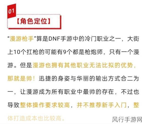 DNF 玩家必备攻略,弹药专家与漫游枪手的巅峰对决