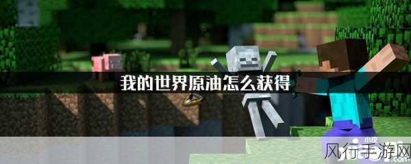 我的世界原油获取秘籍,详细步骤带你轻松到手