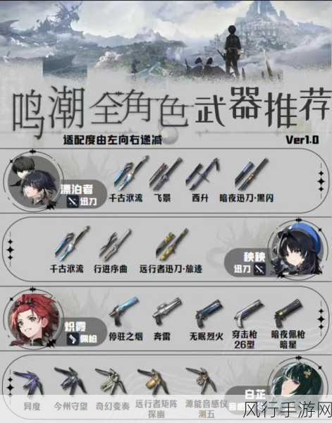 鸣潮手游夜归魂武器选择策略与财经分析