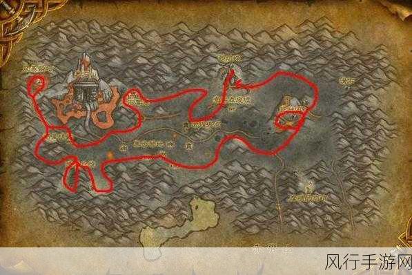 探索魔兽世界燃烧平原的丰富矿脉,矿点分布全解析