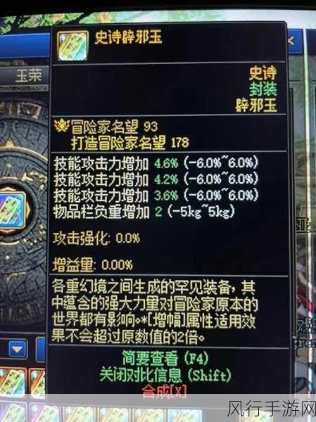 DNF新跨区时代前瞻,近期物价波动深度剖析