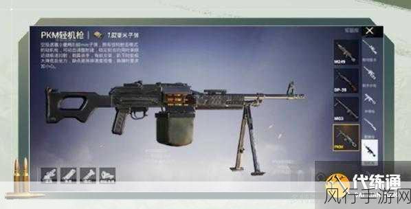和平精英PKM轻机枪,强度解析与财经价值探讨