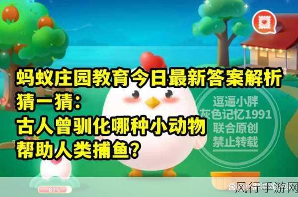 探索蚂蚁庄园答题今日答案 4 月 2 日,知识与乐趣的交织