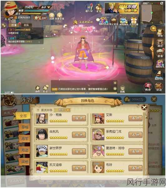 战国角色深度解析，航海王燃烧意志中的套装与装备选择策略