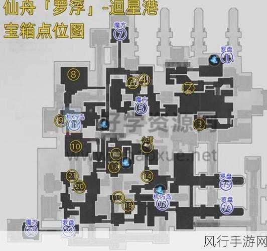 崩坏星穹铁道流云渡,探寻宝箱位置与分布的经济价值