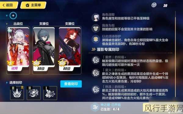 崩坏3血色玫瑰,圣痕搭配策略与财经数据解析