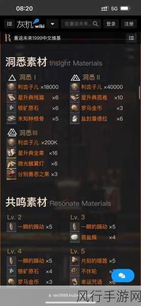 重返未来1999共鸣机制深度剖析与财经数据解读