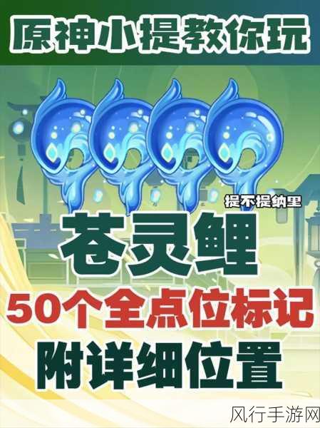 原神苍灵鲤采集攻略，解锁祀珑典仪的财富之路