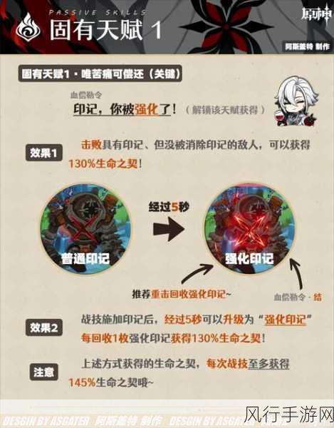 原神夜阑技能全解析,水元素忍者的战斗艺术