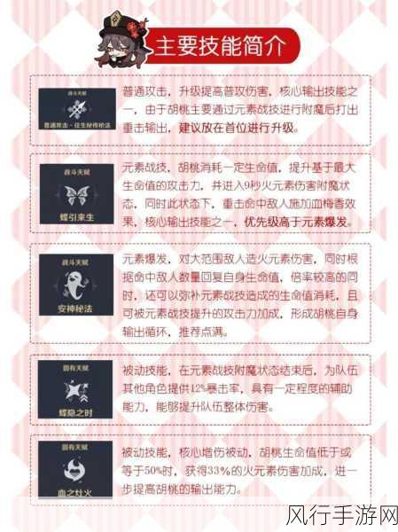 胡桃配装组队全攻略,原神玩家必备指南