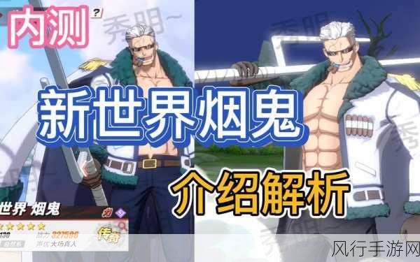 航海王热血航线，烟鬼角色深度解析与投资潜力