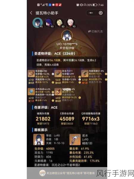 原神夜兰90级属性面板全揭秘,深度解析与财经数据洞察