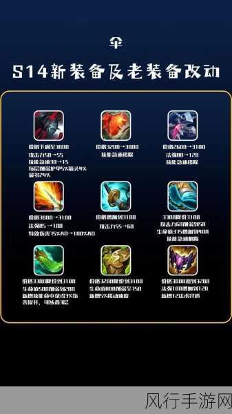 LOL 2024 装备改动全解析,引领游戏新潮流